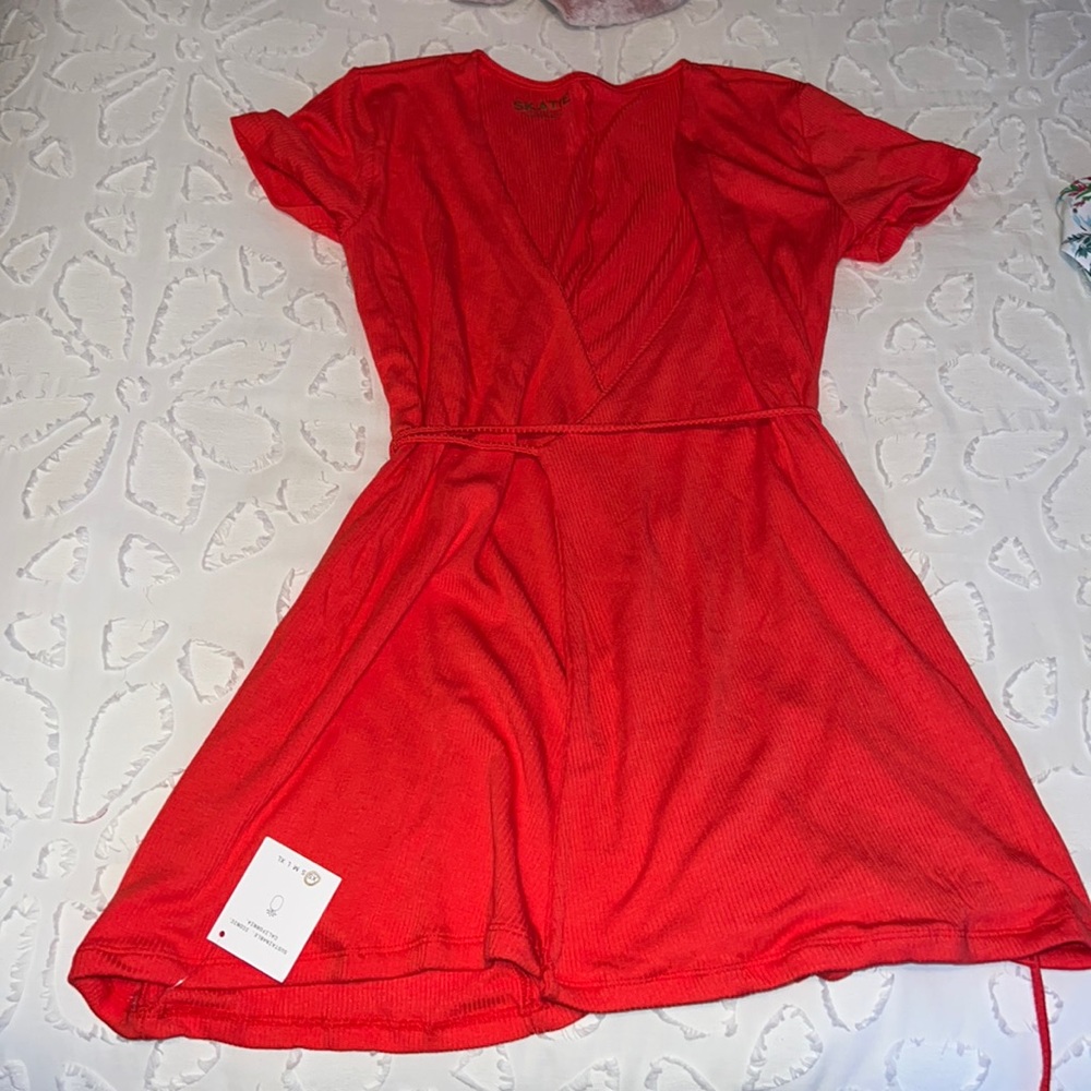 Skatie Gwen Dress Cayenne NWT